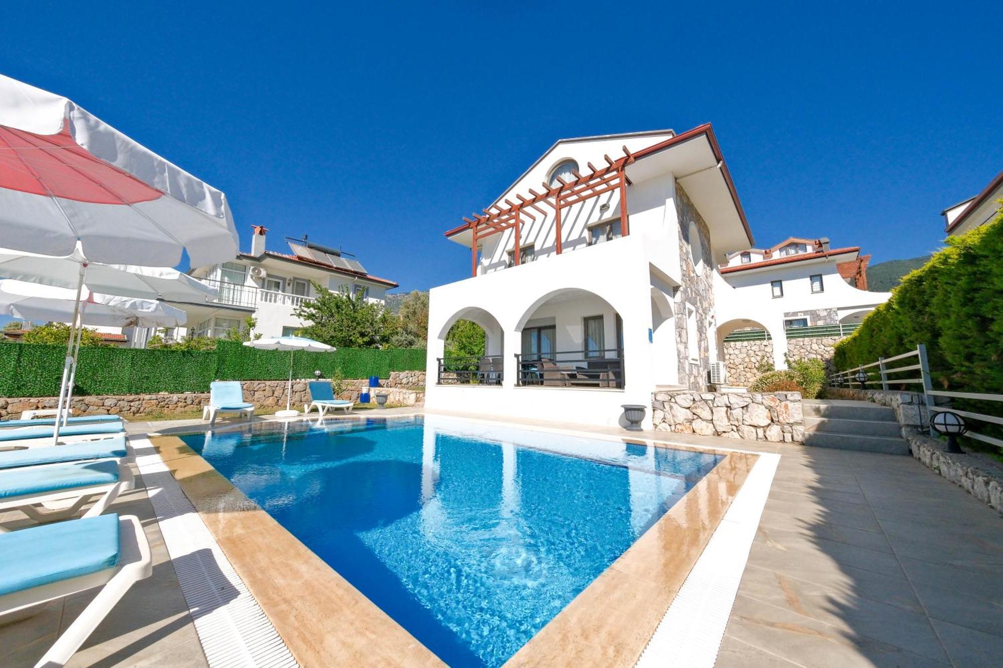 Turquoise Shores Family-Friendly Luxury Villa Hisaronu, Ovacik By Sunworld Villas Fethiye Bagian luar foto