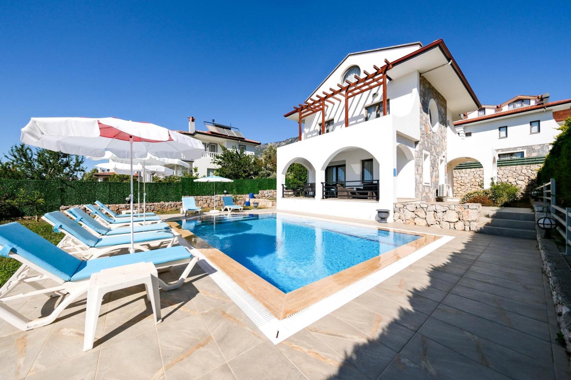 Turquoise Shores Family-Friendly Luxury Villa Hisaronu, Ovacik By Sunworld Villas Fethiye Bagian luar foto