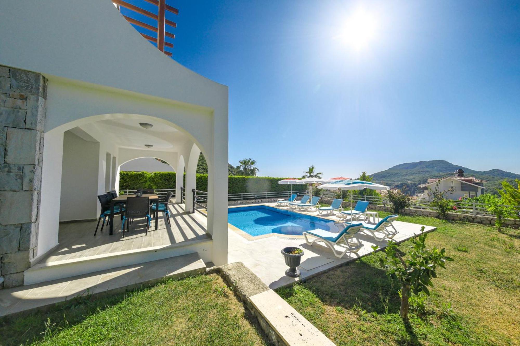 Turquoise Shores Family-Friendly Luxury Villa Hisaronu, Ovacik By Sunworld Villas Fethiye Bagian luar foto