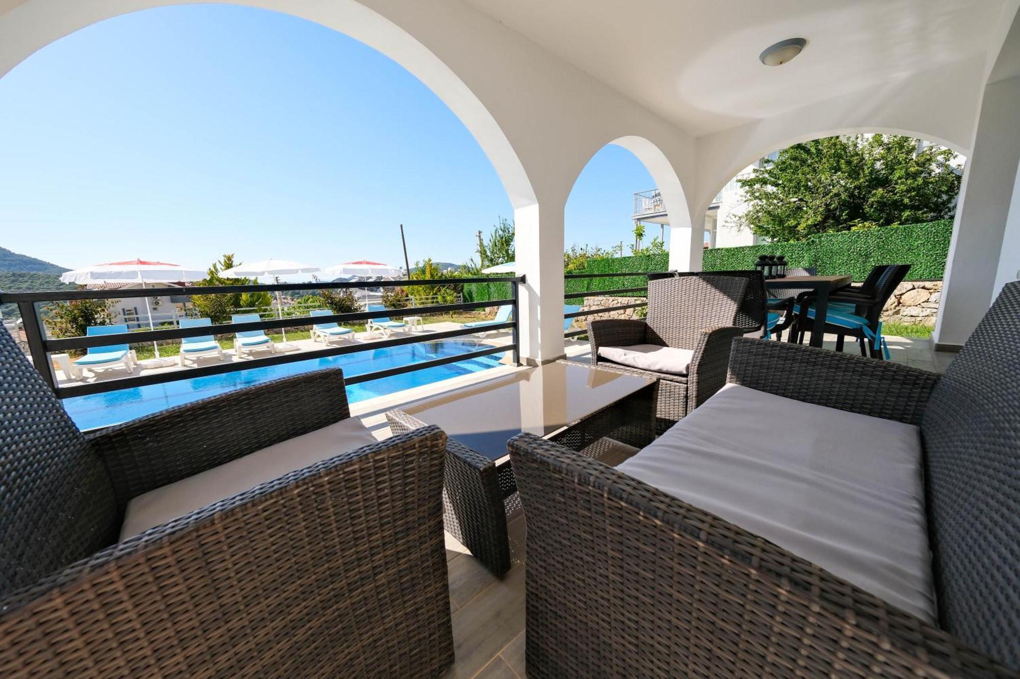 Turquoise Shores Family-Friendly Luxury Villa Hisaronu, Ovacik By Sunworld Villas Fethiye Bagian luar foto