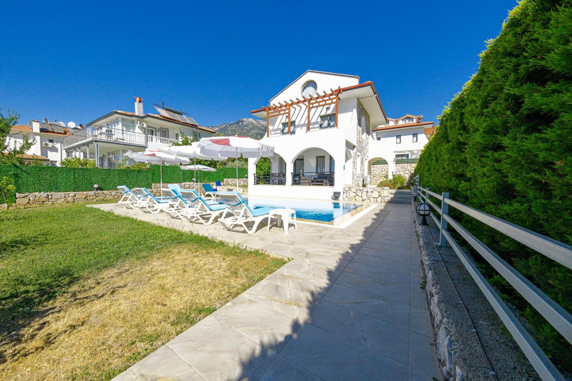 Turquoise Shores Family-Friendly Luxury Villa Hisaronu, Ovacik By Sunworld Villas Fethiye Bagian luar foto