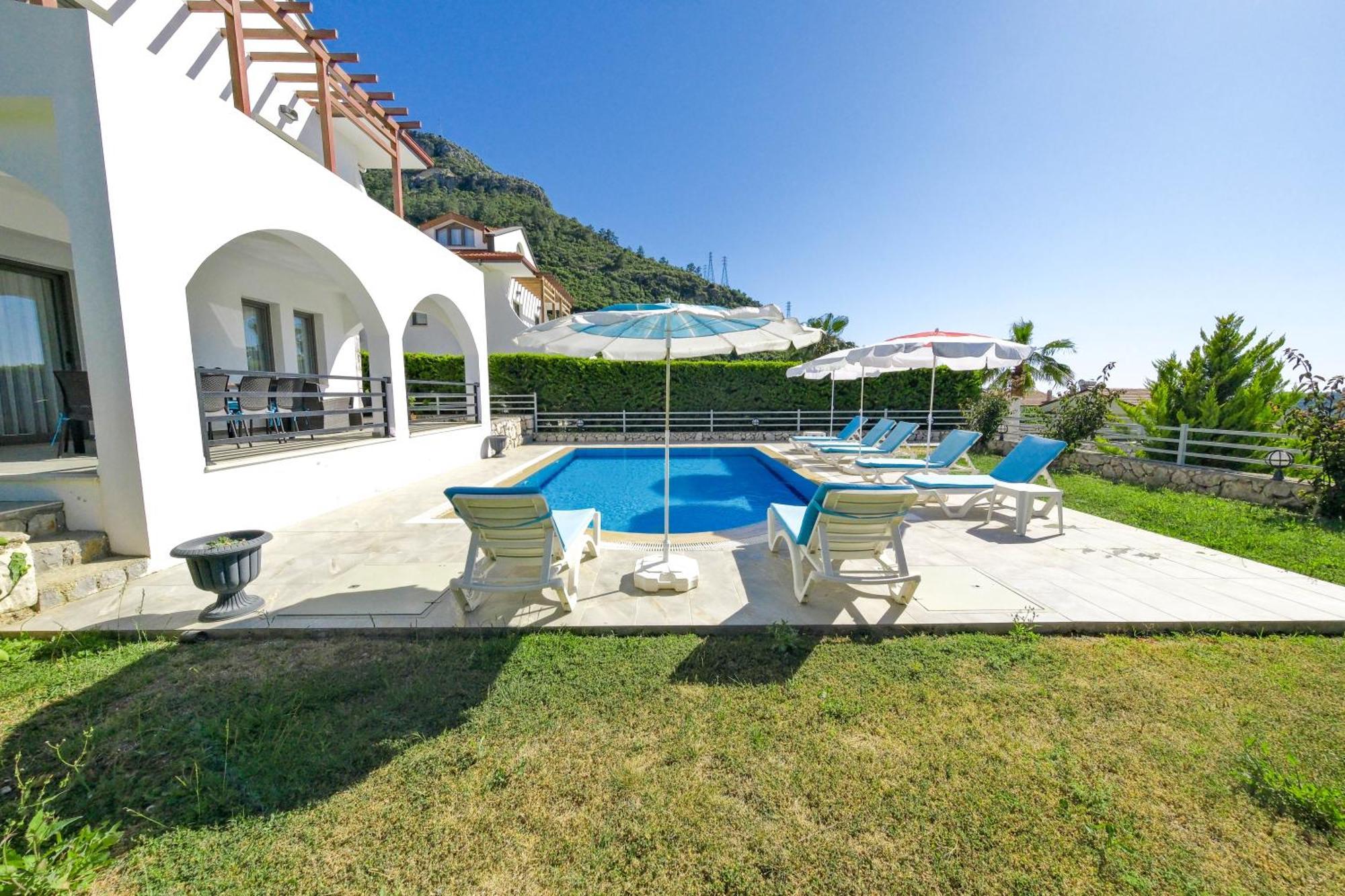 Turquoise Shores Family-Friendly Luxury Villa Hisaronu, Ovacik By Sunworld Villas Fethiye Bagian luar foto